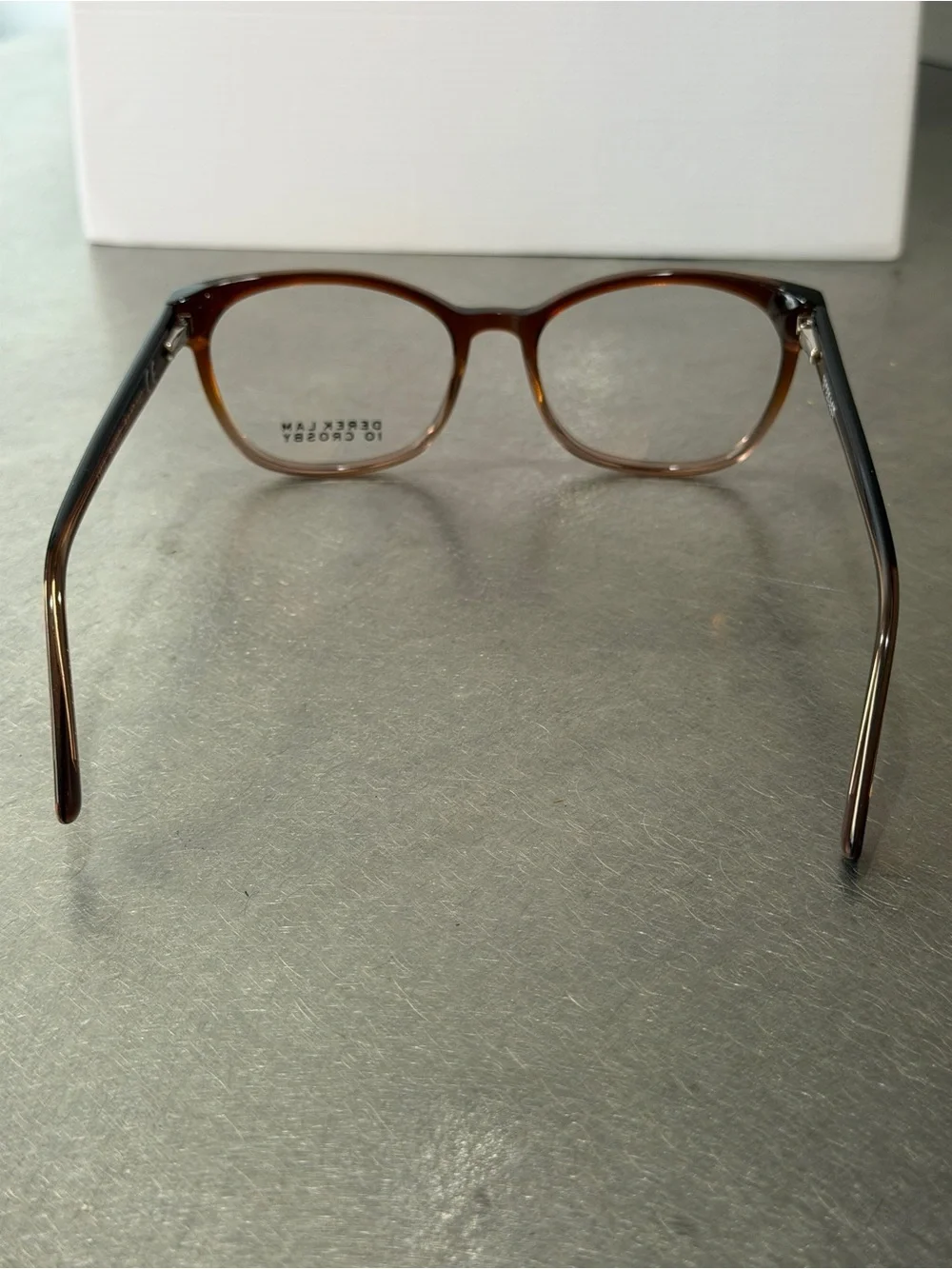 10 Crosby Derek Lam Brown gradient Women's AMIA Glasses 54-17-140, NWT